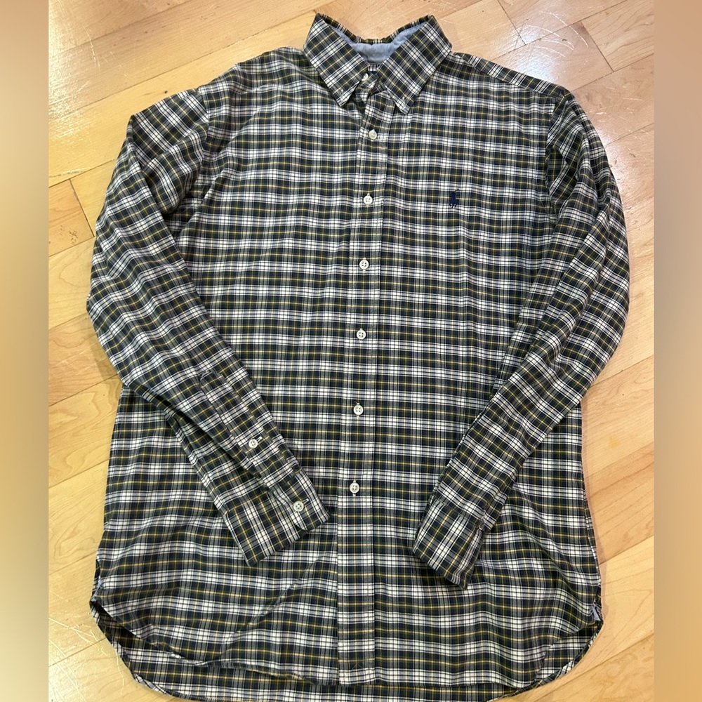 Ralph Lauren men’s plaid shirt size medium